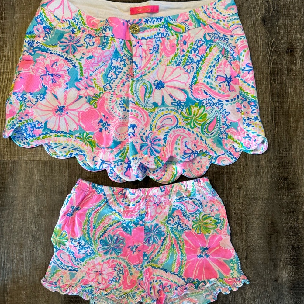 Lilly Pulitzer Mommy and Me Matching Shorts